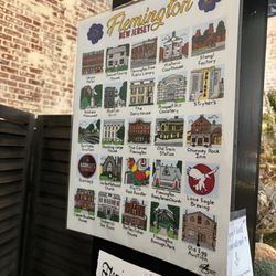 The Corner - Flemington historic buildings poster