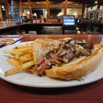 Ruby Tuesday - The Philly cheesesteak was delicious  staff was friendly, John k the manager running the shift is nice. Food and drinks were great! - Burgers Near Me - St. Robert, Missouri