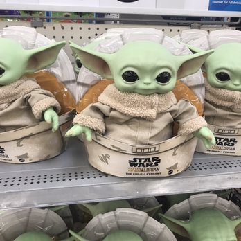 Walmart - a display of baby yodah toys - Department Stores Near Me - Orlando, Florida Walmart - a display of baby yodah toys - Department Stores Near Me - Orlando, Florida