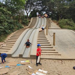 Koret Children's Quarter - Cool gigantic slides