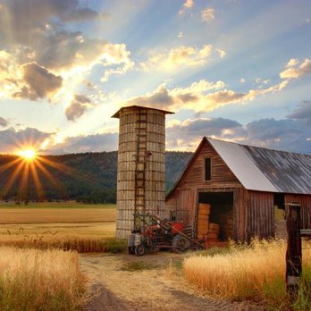 Trusted Texas Home Inspections - A rustic wooden barn and tall silo stand beneath a colorful sunset, surrounded by open farmland, illustrating traditional agr... - Home Inspectors Near Me - Weatherford, Texas Trusted Texas Home Inspections - A rustic wooden barn and tall silo stand beneath a colorful sunset, surrounded by open farmland, illustrating traditional agr... - Home Inspectors Near Me - Weatherford, Texas