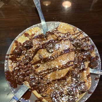 White Rabbit Dessert Experience - Raspberry ice cream crepe - Desserts Near Me - Tonawanda, New York