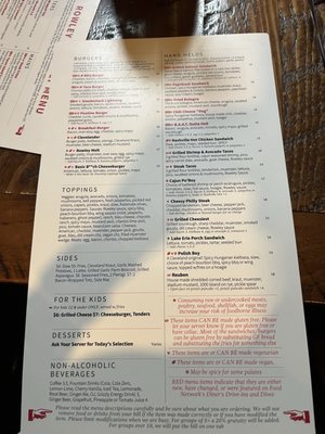 Menu photo 1 Rowley Inn Cleveland, OH Menu photo 1 Rowley Inn Cleveland, OH