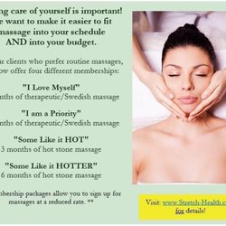 Stretch Health - Our membership options.