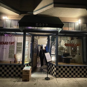 Bazaar Cafe - the entrance to the restaurant - Coffee & Tea Near Me - San Francisco, California