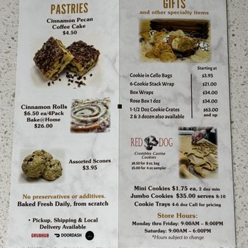 Crumbles Cookies - Menu - Desserts Near Me - Corona, California