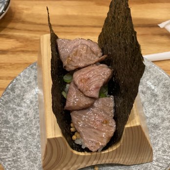 Douska - Wagyu hand roll - Sushi Bars Near Me - New York, New York Douska - Wagyu hand roll - Sushi Bars Near Me - New York, New York