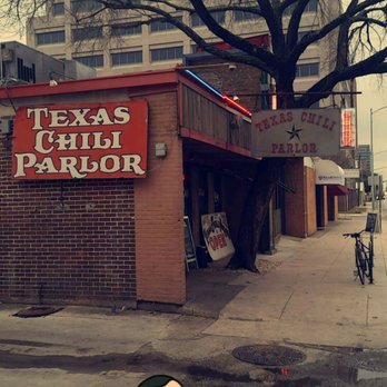 Texas Chili Parlor - Exterior of the building. What you see is what you get. - American Near Me - Austin, Texas Texas Chili Parlor - Exterior of the building. What you see is what you get. - American Near Me - Austin, Texas