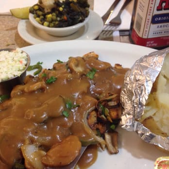 Village Diner - Salisbury steak. - American Near Me - Saugerties, New York Village Diner - Salisbury steak. - American Near Me - Saugerties, New York