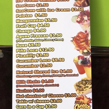 La Pina Fruteria - Several items to choose from. - Desserts Near Me - San Antonio, Texas La Pina Fruteria - Several items to choose from. - Desserts Near Me - San Antonio, Texas
