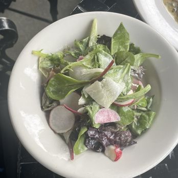 Laperaux Bistro - Salad that came with fillet meuniere (4.9.24) - French Near Me - Germantown, Maryland