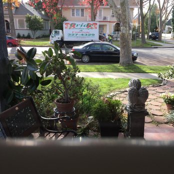 Pride Landscape and Concrete - a view of a street through a window - Landscaping Near Me Pride Landscape and Concrete - a view of a street through a window - Landscaping Near Me