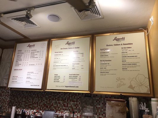 Menu photo 3 Lappert's Hawaii Princeville, HI
