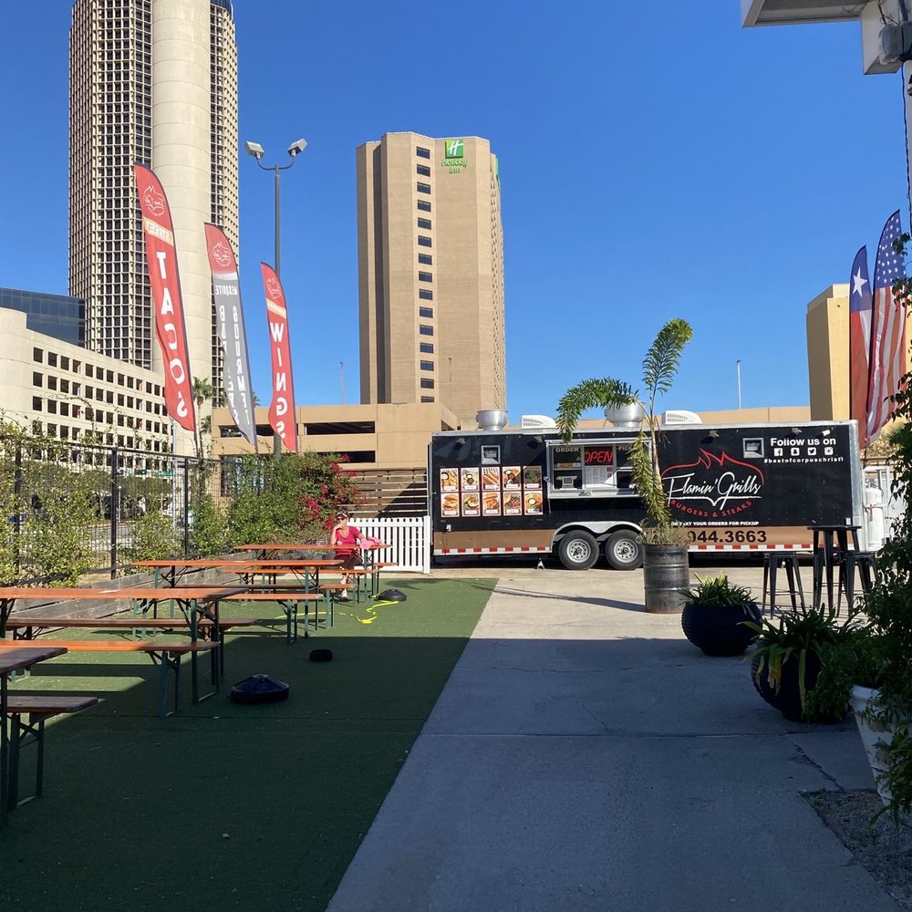 BUS-Bar Under the Sun - Truck food area - American Near Me - Corpus Christi, Texas BUS-Bar Under the Sun - Truck food area - American Near Me - Corpus Christi, Texas