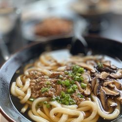 Nomu Ramen And Izakaya - Niku Udon with shiitake mushrooms