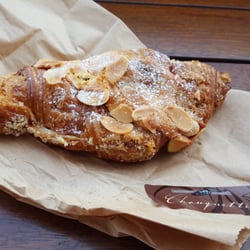Chouquette - Almond croissant, $5.50