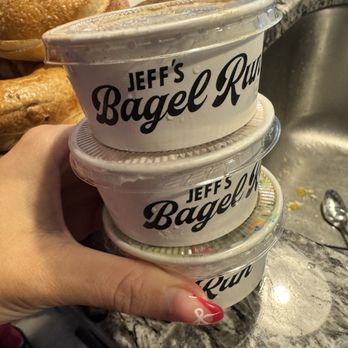 Jeff’s Bagel Run - Spread flight - Bagels Near Me - Kissimmee, Florida