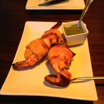 Kama - Bacon wrapped prawns. - Indian Near Me - La Grange, Illinois Kama - Bacon wrapped prawns. - Indian Near Me - La Grange, Illinois