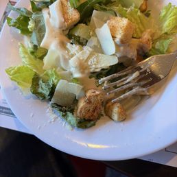 Caesar salad before main dish was good.