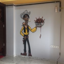 Lokmahal - A mural from the place