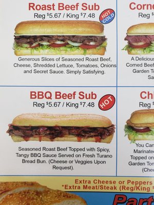 Menu photo 6 Midway Sub Chicago, IL