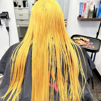 Hair by Lena - fully bleached out - Hair Stylists Near Me - Fullerton, California Hair by Lena - fully bleached out - Hair Stylists Near Me - Fullerton, California