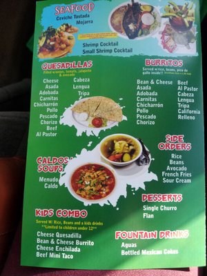 Menu photo 6 Los Altenos Flagstaff, AZ