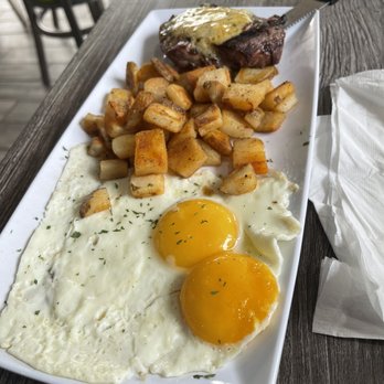 Rosemary Cafe - Steak and eggs breakfast. - Cafes Near Me - Joliet, Illinois Rosemary Cafe - Steak and eggs breakfast. - Cafes Near Me - Joliet, Illinois