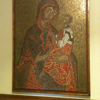 Marytown - Mosaic of Our Lady of Perpetual Help. - Churches Near Me - Libertyville, Illinois