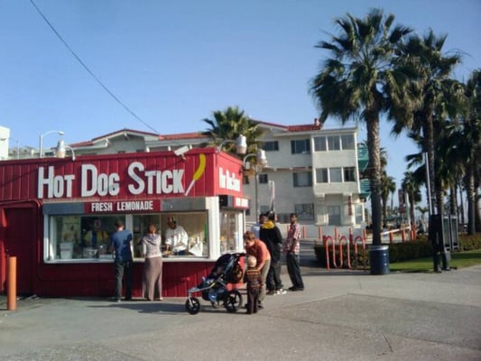 Hot Dog on a Stick by null