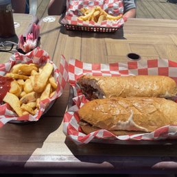 My hogie. With awesome fries. My hogie. With awesome fries.