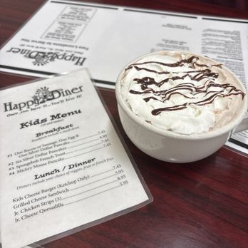 Happy Diner - Hot chocolate - Breakfast & Brunch Near Me - San Pedro, California Happy Diner - Hot chocolate - Breakfast & Brunch Near Me - San Pedro, California