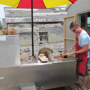 Corea Wharf Gallery - The Chef at work - Ice Cream & Frozen Yogurt Near Me - Corea, Maine Corea Wharf Gallery - The Chef at work - Ice Cream & Frozen Yogurt Near Me - Corea, Maine