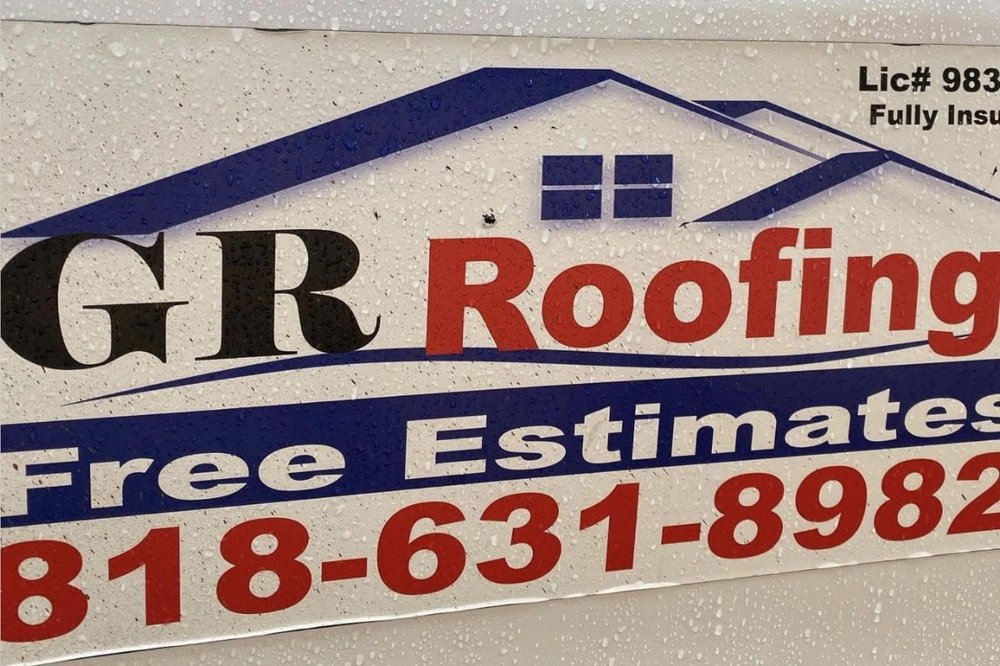 Slide of G R Roofing