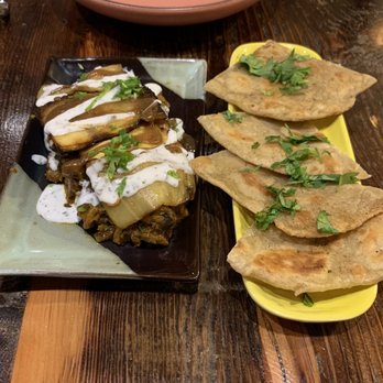 Munch India - Eggplant and paratha - Indian Near Me - Berkeley, California