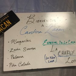 Cantina Zacan - Drinks