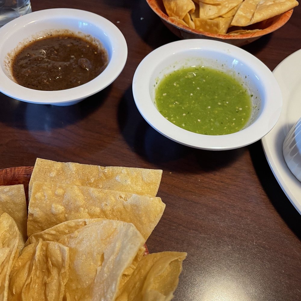 Jarrito Loco - The salsas that came with the chips. - Mexican Near Me - Monument, Colorado