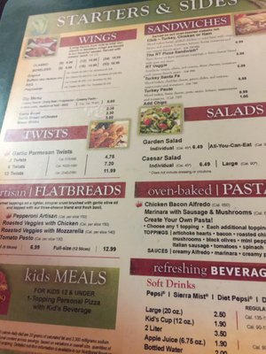 Menu photo 1 Round Table Pizza Glendora, CA Menu photo 1 Round Table Pizza Glendora, CA