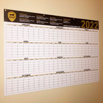 Canterbury Graphics, LLC - Custom printed and laminated wall calendar - Printing Services Near Me Canterbury Graphics, LLC - Custom printed and laminated wall calendar - Printing Services Near Me