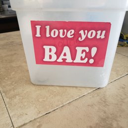 i love you bae