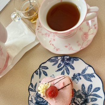 Chez Maryse - Valentine special treat with tea - Bakeries Near Me - Fresno, California