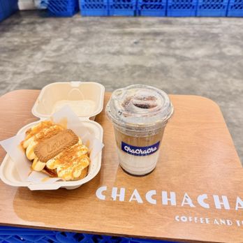 ChaChaCha - Lotus Caramel Croffle, Sesame Einspanner - Desserts Near Me - Fremont, California ChaChaCha - Lotus Caramel Croffle, Sesame Einspanner - Desserts Near Me - Fremont, California