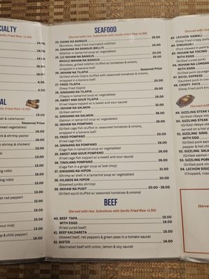 Menu photo 5 Ihawan Woodside, NY
