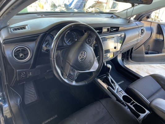Interior detail - We take pride in our work and this Toyota shows it!