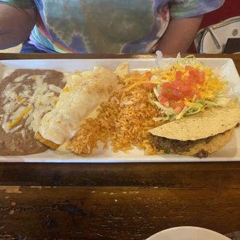 Don Pepes Rancho Mexican Grill - Pick 2 Make Your Own: chicken enchilada and beef taco. - Mexican Near Me - Dallas, Texas Don Pepes Rancho Mexican Grill - Pick 2 Make Your Own: chicken enchilada and beef taco. - Mexican Near Me - Dallas, Texas