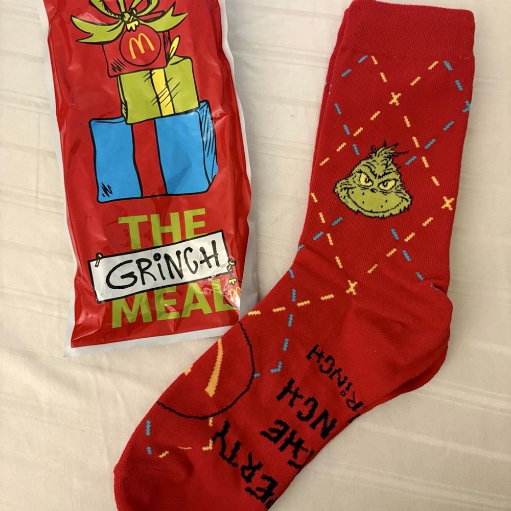 McDonald's - Grinch Socks - Fast Food Near Me - Southfield, Michigan McDonald's - Grinch Socks - Fast Food Near Me - Southfield, Michigan