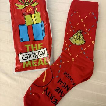 McDonald's - Grinch Socks - Fast Food Near Me - Southfield, Michigan McDonald's - Grinch Socks - Fast Food Near Me - Southfield, Michigan
