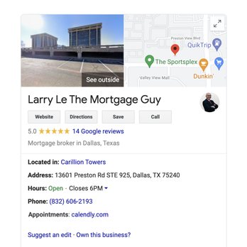 Larry Le - Mortgage Lenders Near Me - Frisco, Texas