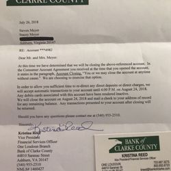 Bank of Clarke - One Loudoun - Keeping it classy !