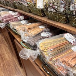 Variety of gluten free pastas perfect to go along with the any olive oil offered in the store!